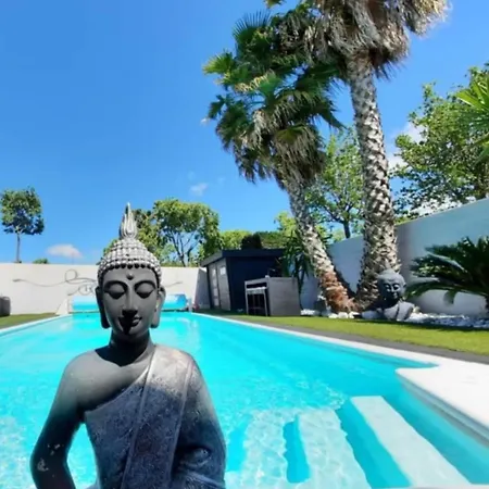 Maison Avec Piscine Privee Chauffee 9x4m Clim Tv Grand Ecran Location Saisonniere De Ete Proche Et Centre Sud Montpellier * Lattes